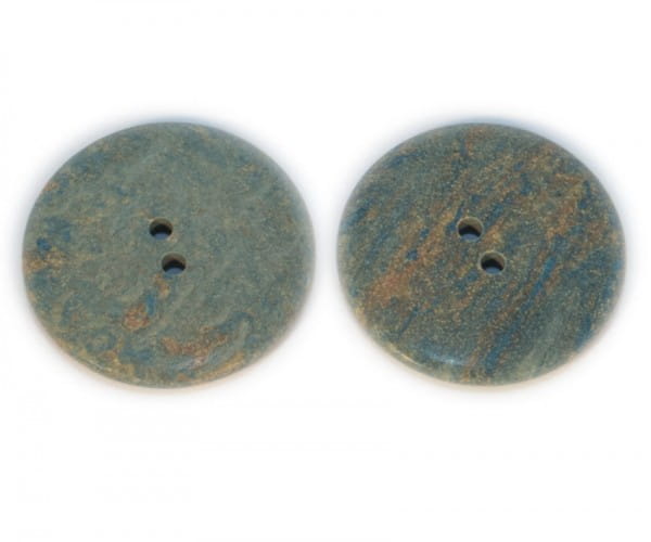 Polyesterknopf Patina, ca.34mm Ø, von Union Knopf
