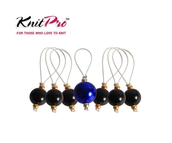 Maschenmarkierer Midnight Beauty 7 Stück von KnitPro