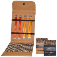 Needle set double knitting needles Rainbow by Lana Grossa Needle set double knitting needles Rainbow by Lana Grossa