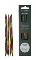 Double Pointed Needles design wood multicolor by Lana Grossa