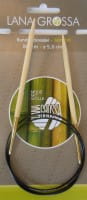 Circular knitting needles design wood Bamboo by Lana Grossa