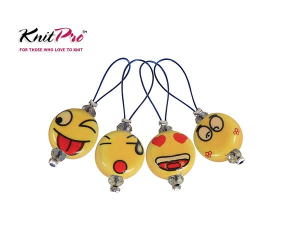 Maschenmarkierer Smileys 12 Stück von KnitPro
