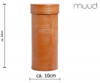 Mountain XL - Handgefertigte Lederbox von muud (whisky)